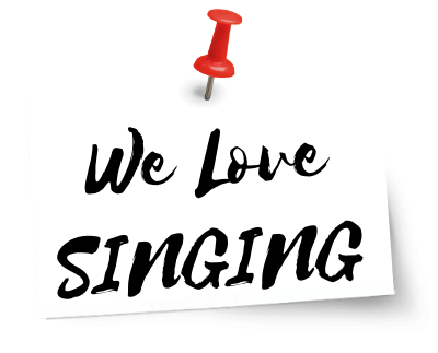 we love singing