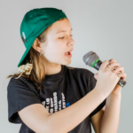 Girl singing