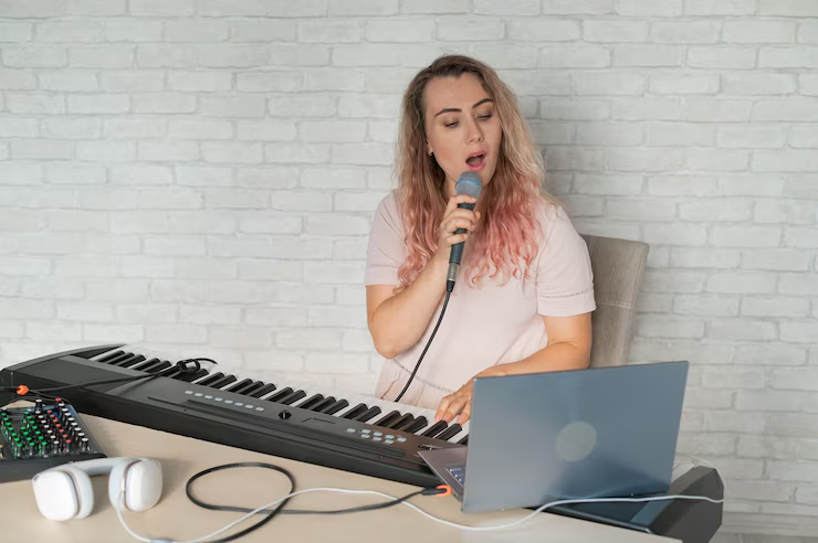 singing